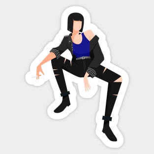 PunkR girl Sticker